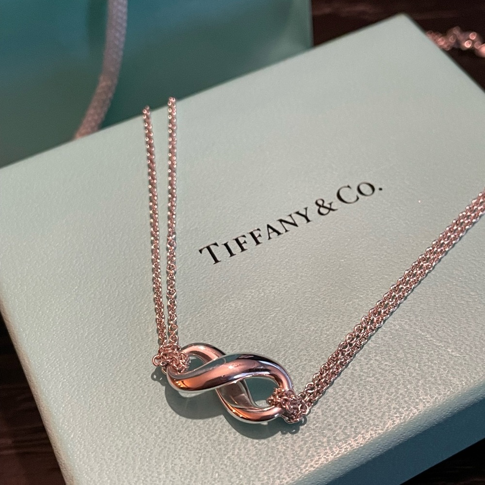 Authentic Tiffany & Co. Infinity Necklace